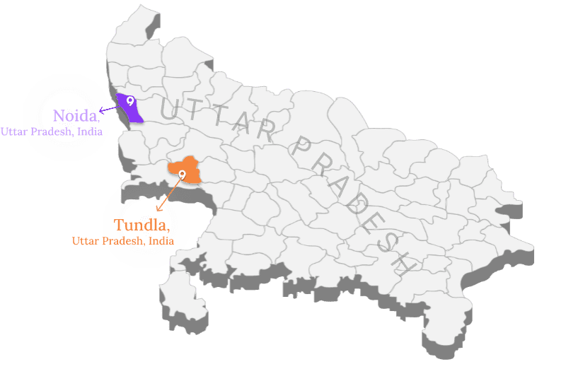 India map — Spacelinkers locations